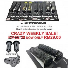 image of Original Tioga Plug Grips + Bar End Locking Plugs