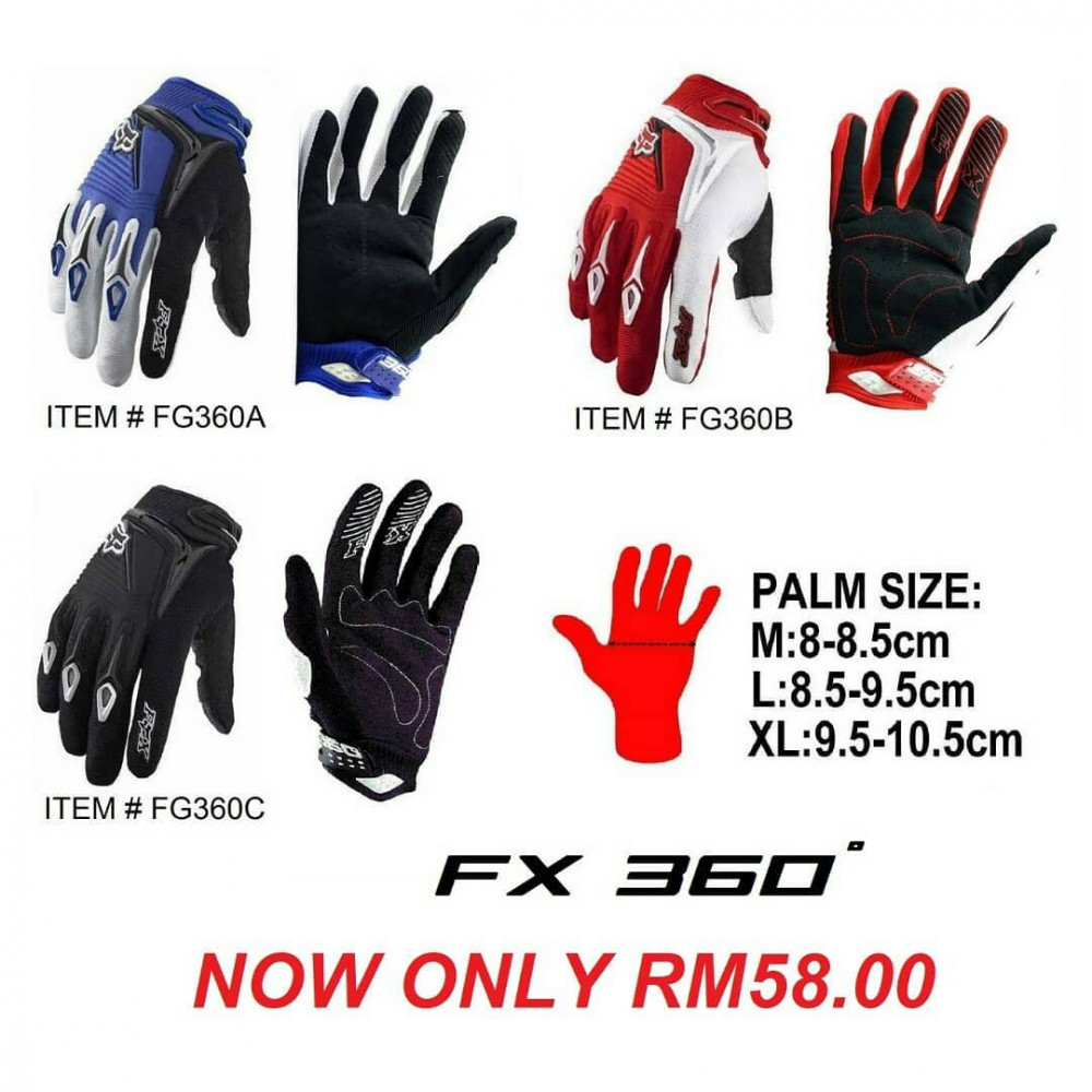 FX 360° FULL FINGER GLOVE FX 360° FULL FINGER GLOVE