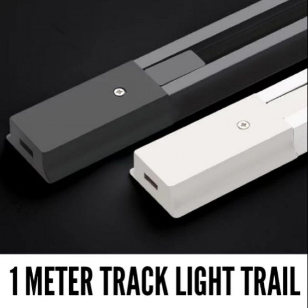 1 METER TRACK LIGHT TRAIL TRACK JOIN L/I JOIN WHITE/BK (FULL COPPER) 1 METER TRACK LIGHT TRAIL TRACK JOIN L/I JOIN WHITE/BK (FULL COPPER)