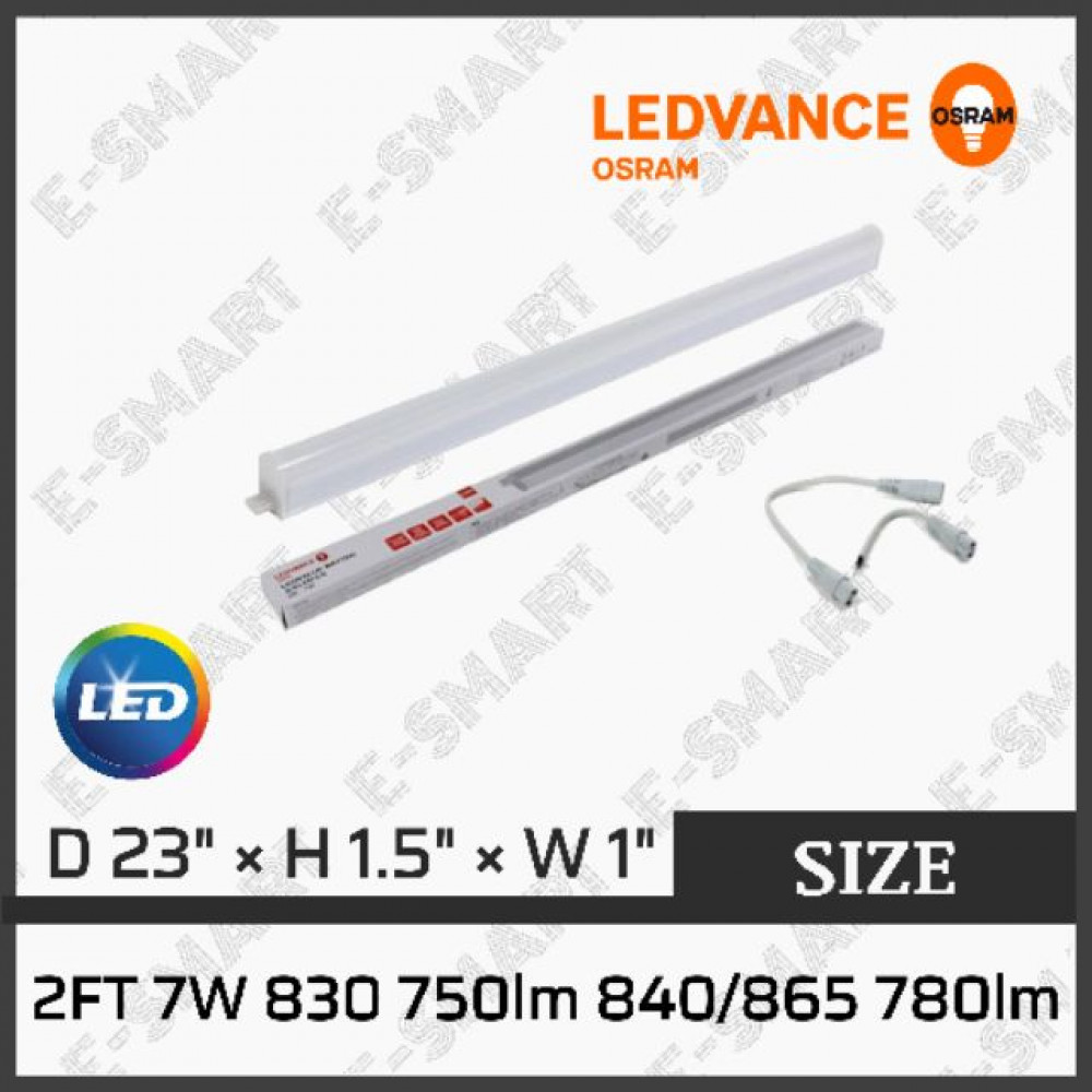 OSRAM LED T5 7W 2FT 3000K/6500K (ENERGY SAVING) OSRAM LED T5 7W 2FT 3000K/6500K (ENERGY SAVING)