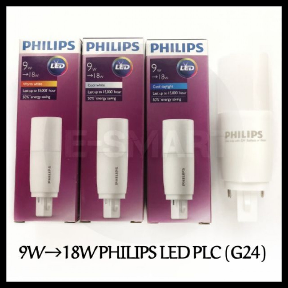 PHILIPS LED PLC LED STICK 9W 3000K/4000K/6500K (G24) NEW PHILIPS LED PLC LED STICK 9W 3000K/4000K/6500K (G24) NEW