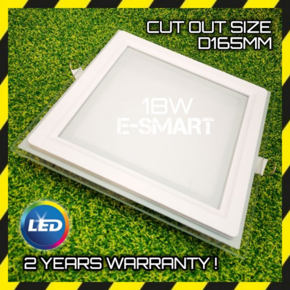 6INCH 18W GLASS FRAME LED Downlight/LED DOWNLIGHT ROUND/SQUARE (2Year Warranty) 6INCH 18W GLASS FRAME LED Downlight/LED DOWNLIGHT ROUND/SQUARE (2Year Warranty)