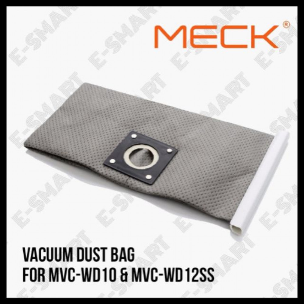 MECK VACUUM DUST BAG - SUITABLE FOR MVC-WD10 & MVC-WD12SS MECK VACUUM DUST BAG - SUITABLE FOR MVC-WD10 & MVC-WD12SS