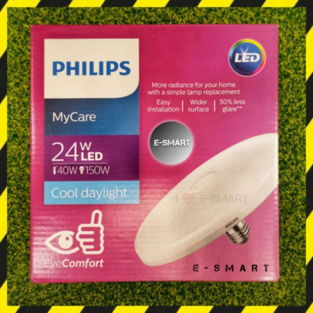 PHILIPS 24W MYCARE LED CEILING UFO BULB (DAYLIGHT 6500K/WARMWHITW 3000K) MENTOL PHILIPS 24W MYCARE LED CEILING UFO BULB (DAYLIGHT 6500K/WARMWHITW 3000K) MENTOL