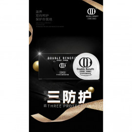 image of READY STOCK!! DB Double Benefit Condom Ultra Thin 0.02 (100% Hyaluronic Acid)