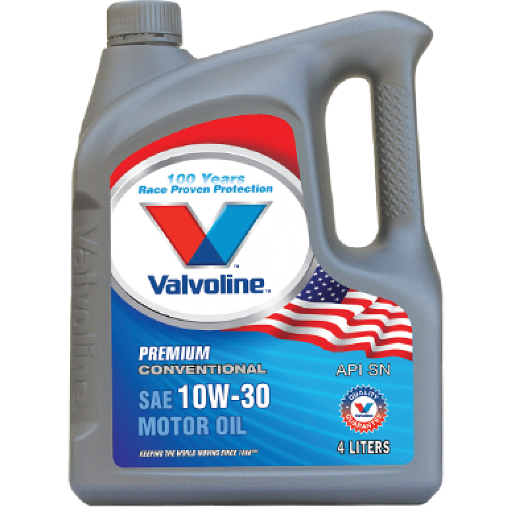 Valvoline 10W30 Premium Conventional Motor Oil SN 4L