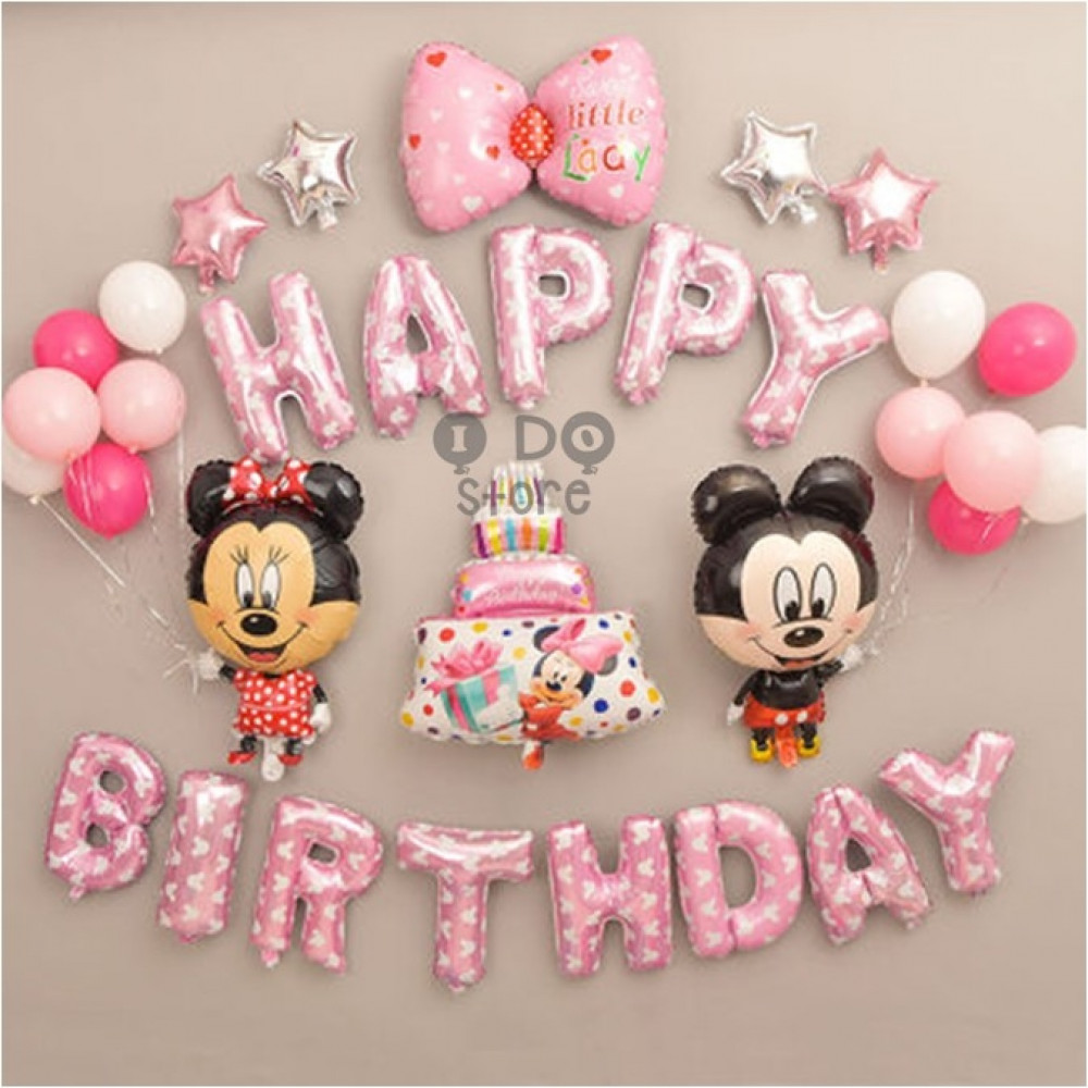 ready stock new design mickey minnie birthday party birthday party design