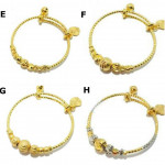 ❤Quality Emas Korea Gold Plated Adjustable Kids Bangle❤