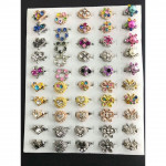 Wholesale 50pcs Diamond Tree Randomly Pick Baby Brooch Ready Stock