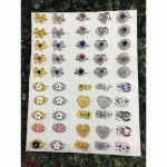 Ready Stock 50pcs Wholesale Randomly Mix Baby Brooch Without Box