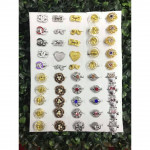 Ready Stock 50pcs Wholesale Randomly Mix Baby Brooch Without Box