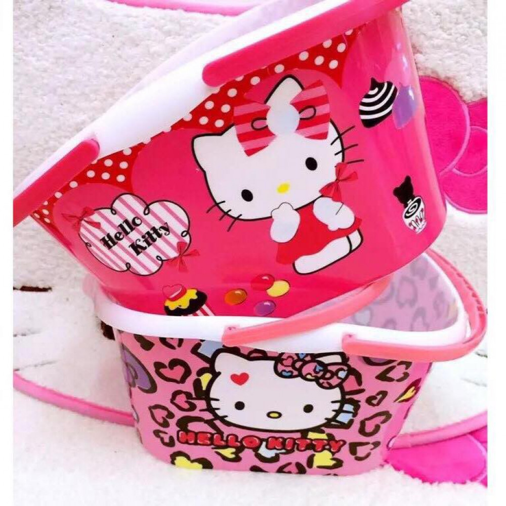 Hello Kitty Big Storage Basket Ready Stock
