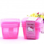 Hello Kitty Set of 5 Food Storage / Containers Ready Stock