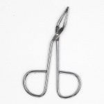 Scissor Square Tip Tweezers Stainless Steel Quality Accessories Ready Stock