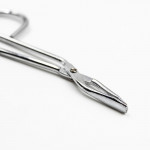 Scissor Square Tip Tweezers Stainless Steel Quality Accessories Ready Stock