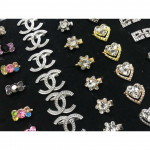 X70 - Mix Design Rhinestone Baby Brooch 100pcs Ready Stock with Box Wholesale