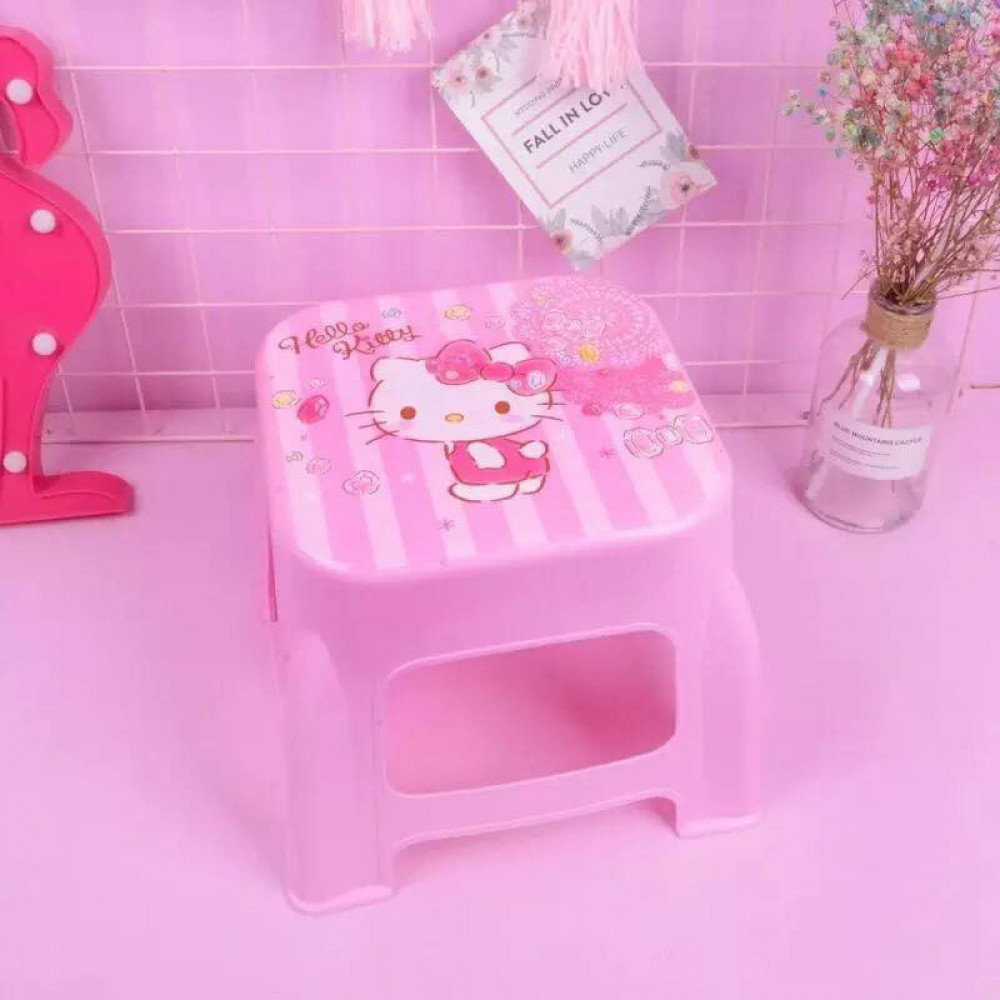 Hello Kitty & Melody Stool Good Product Quality Ready Stock Hello Kitty & Melody Stool Good Product Quality Ready Stock