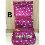 Wholesale Price Hello Kitty Travel Organizer Set of 6pcs Ready Stock