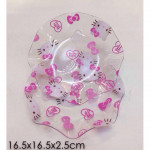Original Sanrio Hello Kitty Unbreakable Shatterproof Snack Plate Ready Stock