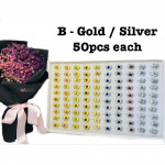 Specific Design / Pilihan Spesifik - Baby Brooch 100pcs With Box Ready Stock