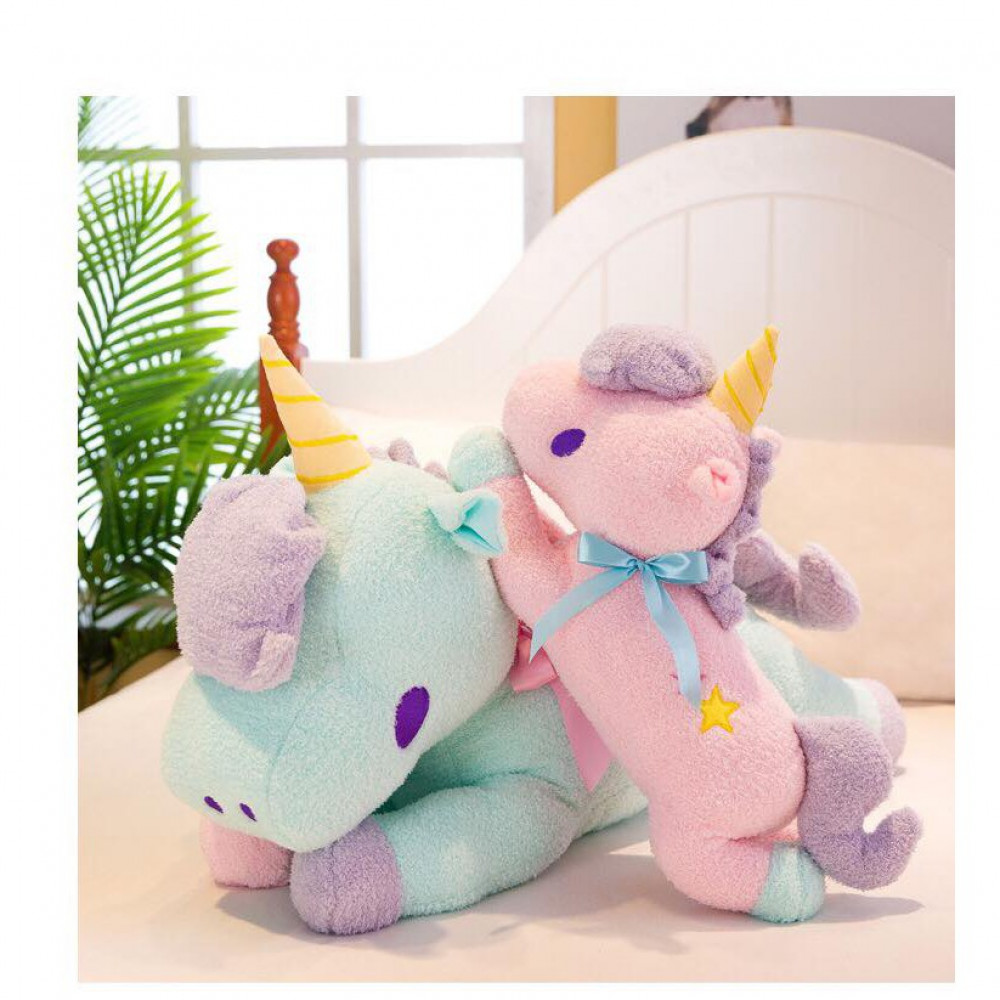 Soft Towel Material Unicorn Stuffed Toy 38cm Ready Stock Soft Towel Material Unicorn Stuffed Toy 38cm Ready Stock