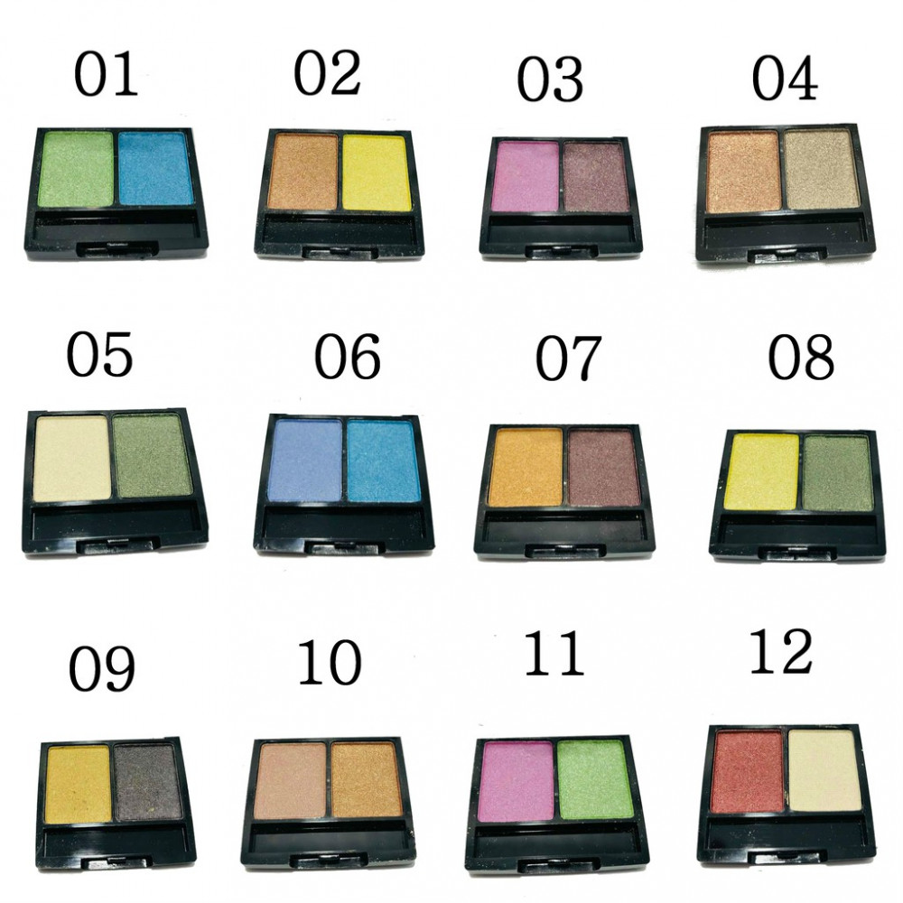 Promosi Raya- Set of Earth Tone & Bright Color Eyeshadow Palette Wholesale Price