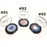 Makeup Eye Shadow Lovely Love 3 Colors Palette Ready Stock