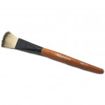 Quality Face Kit Blush Shadow Brush Wooden Material Hand Holder Ready Stock