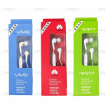 New Vivo/Huawei/Oppo Wired Earphones wih Mic & Microphone Ready Stock