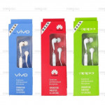 New Vivo/Huawei/Oppo Wired Earphones wih Mic & Microphone Ready Stock