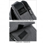 Men's Bags- Men Cross Bag Oxford Fabric Material With Long Strap Ready Stock