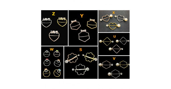 High Quality Batu Korea Ring Tudung Scarf Ring Ready Stock Wholesale