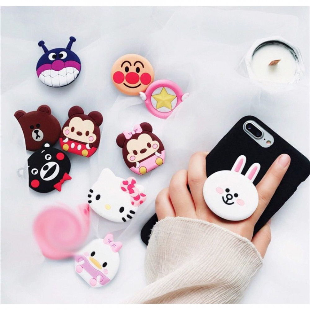 Popsocket Cartoon Design Phone Stand Ready Stock