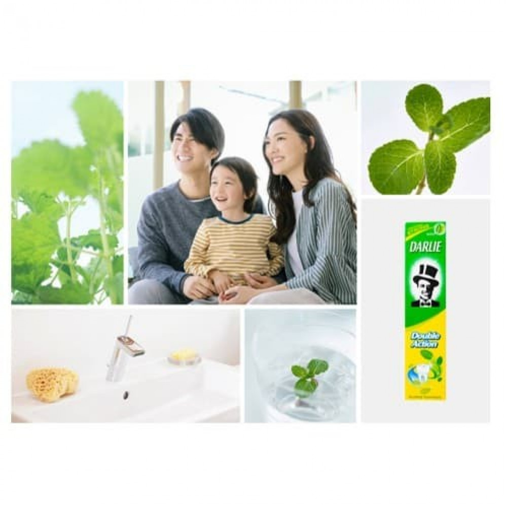 Original Darlie Double Action Toothpaste Strong Mint Ubat Gigi 35g