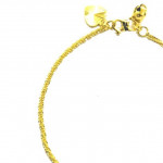 Promosi Raya - Gelang Tangan Emas/Silver Korea Aterable Ready Stock -  A - Gold