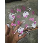 Original Sanrio Unbreakable Shatterproof Plastic Snack Plates Ready Stock