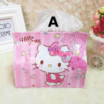 Hello Kitty PU Leather Foldable Tissue Holder Ready Stock
