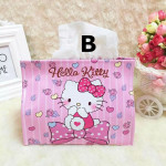Hello Kitty PU Leather Foldable Tissue Holder Ready Stock