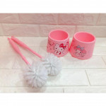 Hello Kitty & Melody Design Toilet Brush Removeable Ready Stock