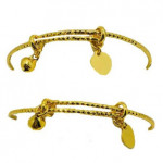 Ready Stock Adult 24K Emas Korea Hello Kitty Gelang Tangan