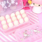 Hello Kitty 15pcs Eggs Storage Box Ready Stock