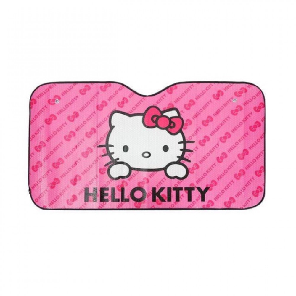 Pinky Hello Kitty Car Front Windshield Sun Shade Sun Visor Ready Stock