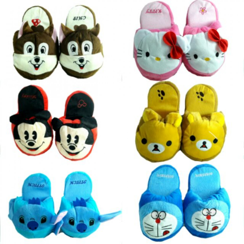 Ready Stock Adult Cartoon Indoor Slipper