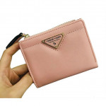 Forever Young Korean Young Style Zip Short Purse with Card Holder