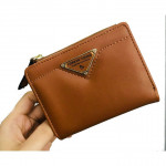 Forever Young Korean Young Style Zip Short Purse with Card Holder