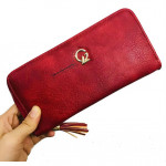 New Long Zip Lady Purse 'GZ' Design Ready Stock