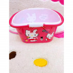Pinkyy Hello Kitty Storage Basket Good Product Quality Ready Stock