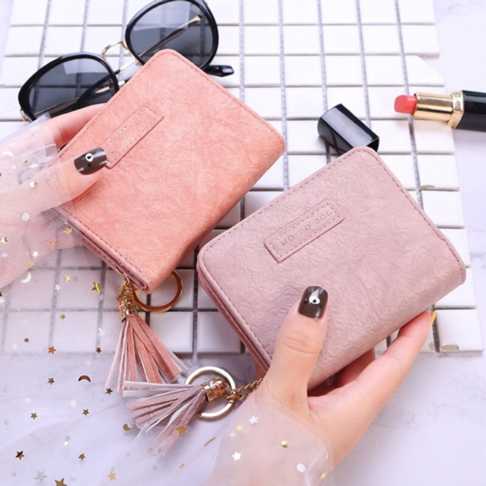 Kiss me Instagram Trending New Ladies Short Purse Ready Stock