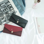 Cutie Rabbit Button Letter Design Ladies Long Wallet Ready Stock