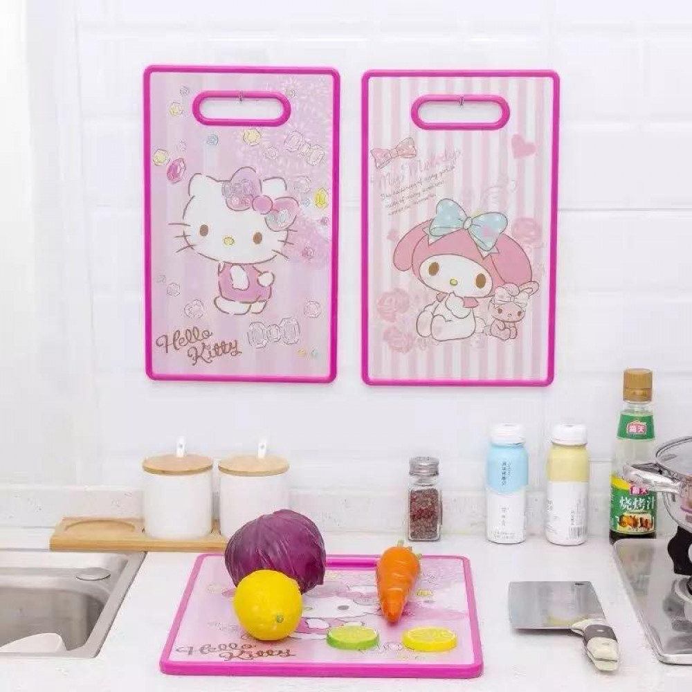 Hello Kitty / Melody Cutting Board Ready Stock